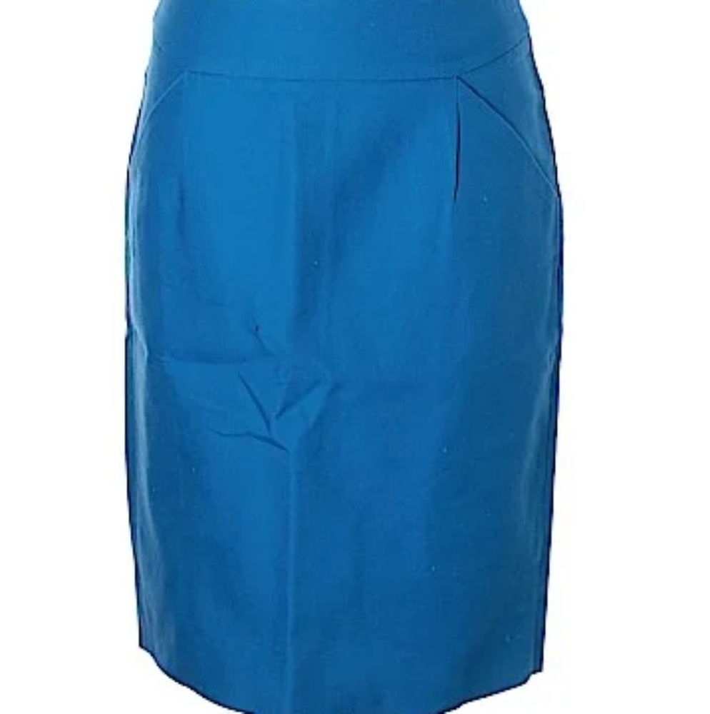 J. Crew cotton pencil skirt